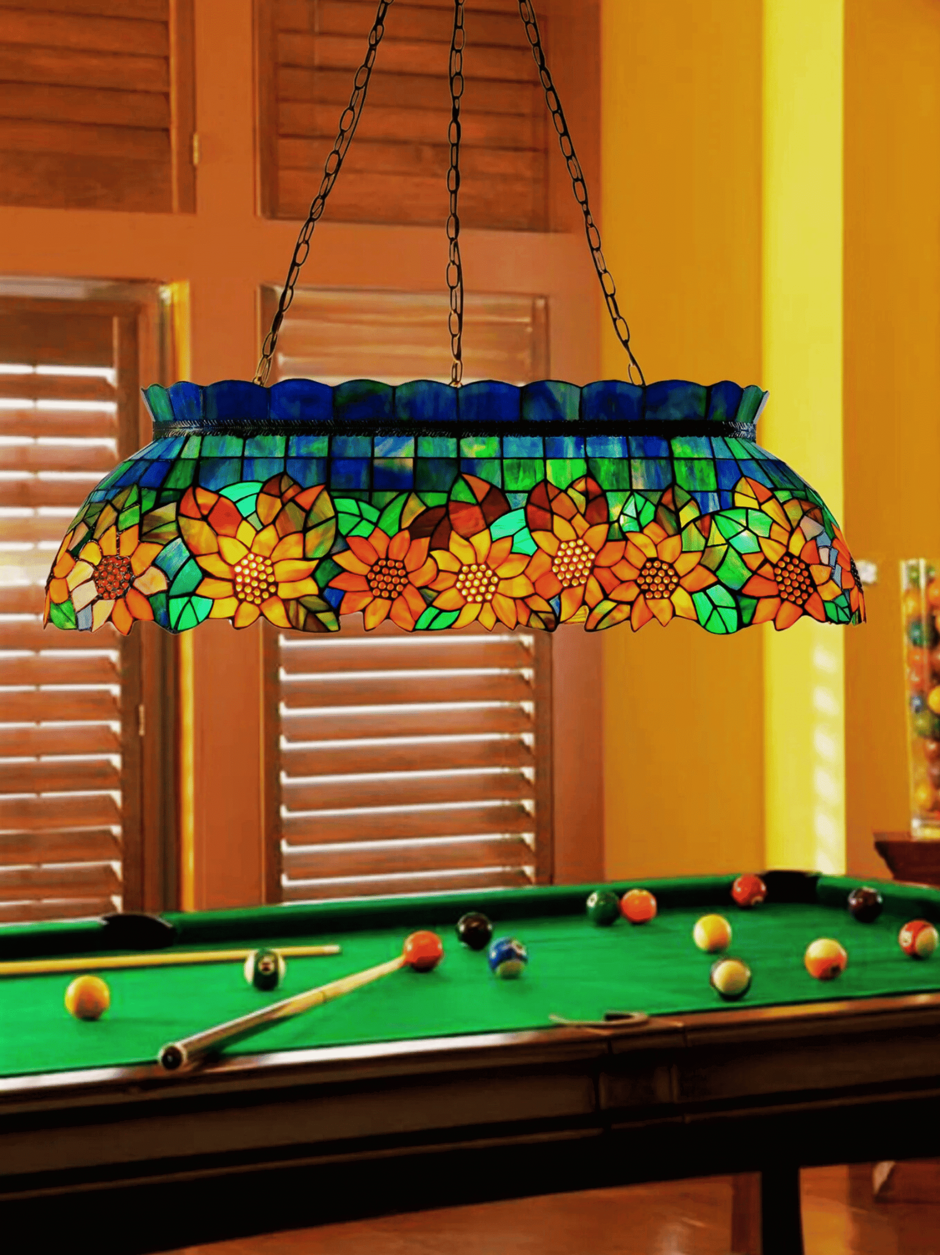 Tiffany Billiard Lamps
