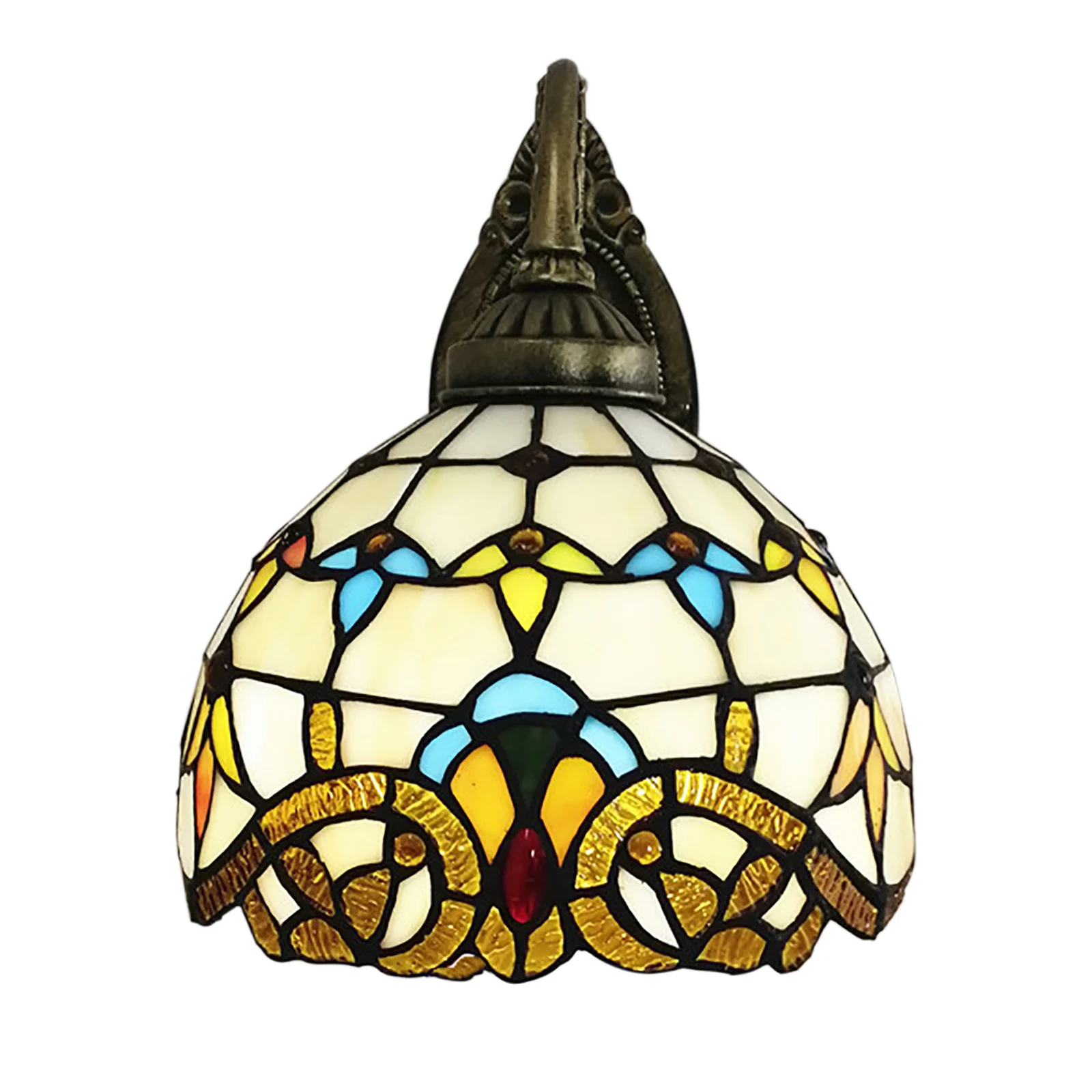 Tiffany Vintage Wall Lamp for Living Room and Bedroom