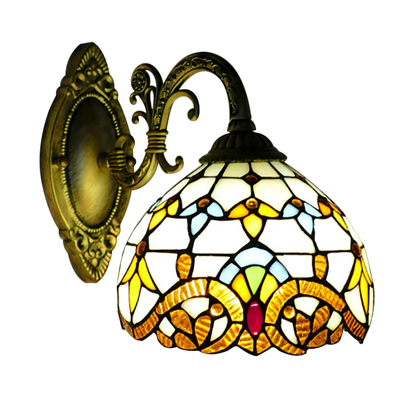 Tiffany Vintage Wall Lamp for Living Room and Bedroom