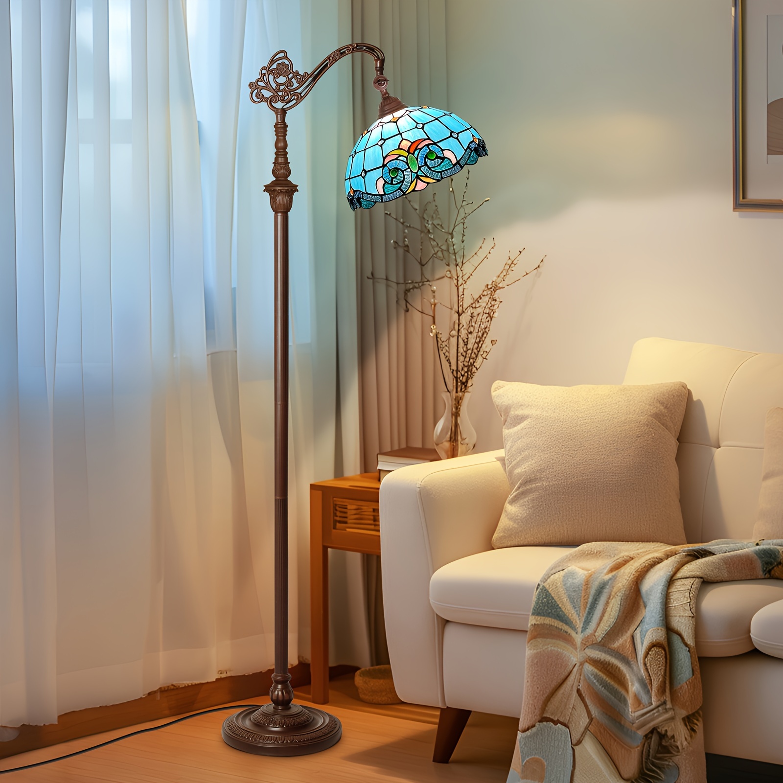 11X11X62 Inches Adjustable Floor Lamp