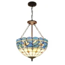 Tiffany Glass Pendant Chandelier